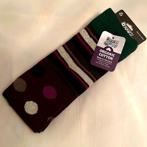 Organic ECO FRIENDLY cotton over the knee socks, NWT